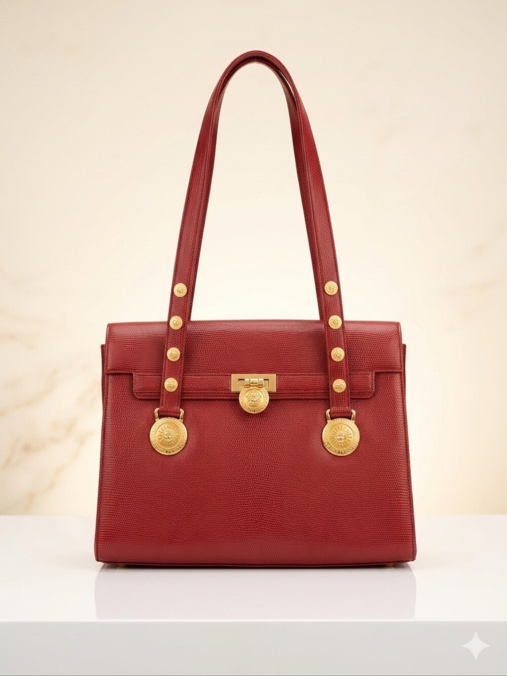 Gianni Versace Medusa Sun Tote Bag